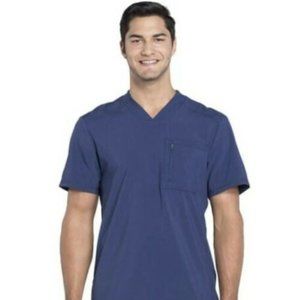 Cherokee Infinity Men's Athletic V-Neck Scrub Top